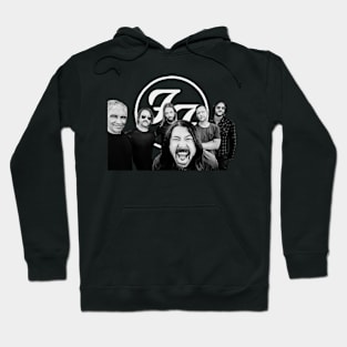 Fighters Rock Band Foo Hoodie